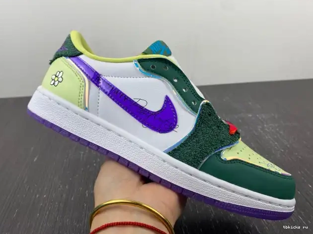 Rep TB Doernbecher Jordan (2023) Low Retro 1 FD9665-351 OG 0508